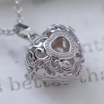 海洋之心×薰香玻璃寶瓶×長項鍊