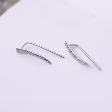 熔岩一字彎彎×耳勾