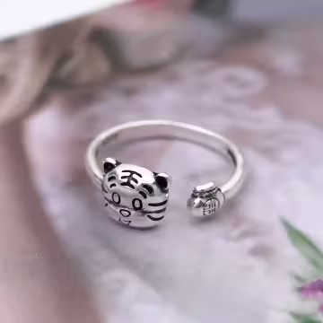 925銀飾×小老虎福袋×開口戒指