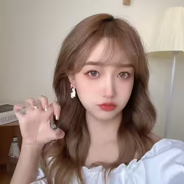 甜美粉櫻小白貓×吊墜耳環