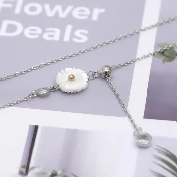 925銀飾×小白雛菊×抽拉鎖骨項鍊.avif