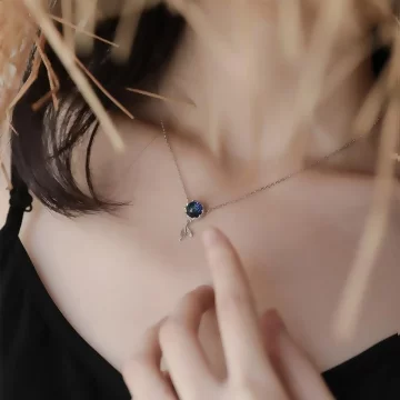 925銀飾&times;藍色幻境的人魚&times;鎖骨項鍊.avif