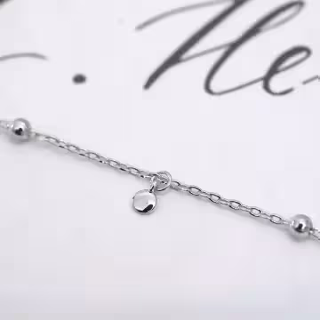 925銀飾×極簡小圓珠×鎖骨項鍊