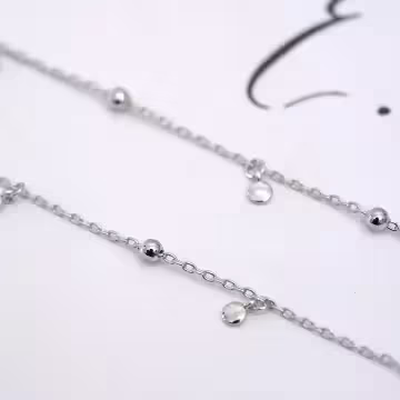 925銀飾×極簡小圓珠×鎖骨項鍊