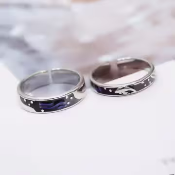 海豚有海×情侶對戒