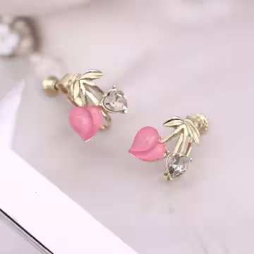 愛心水蜜桃&times;螺旋耳夾