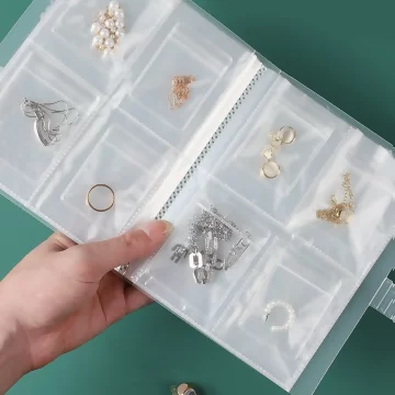 密封夾鍊袋&times;首飾收納冊專用袋&times;小型30入.avif
