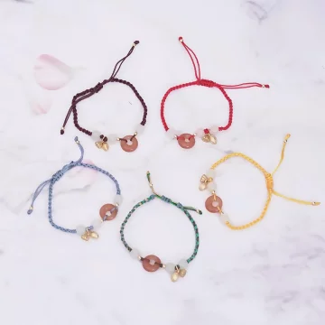 古風平安扣×拉繩手鍊×共五色.avif