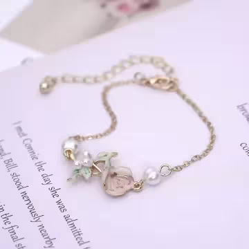 優雅玫瑰花×手鍊