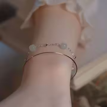 雙層古典圓珠×磁吸手環