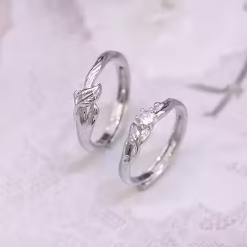 花與葉×情侶對戒