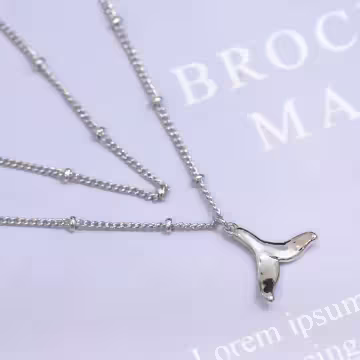 925銀飾×雙層海豚魚尾×腳鍊