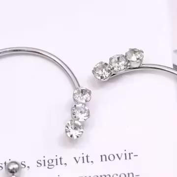 右耳線條蝴蝶飛舞×耳掛