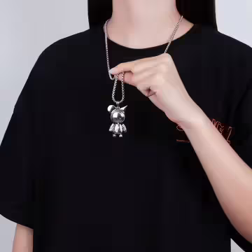 原子小熊×中性長項鍊