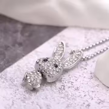 晶鑽小兔兔×中性長項鍊