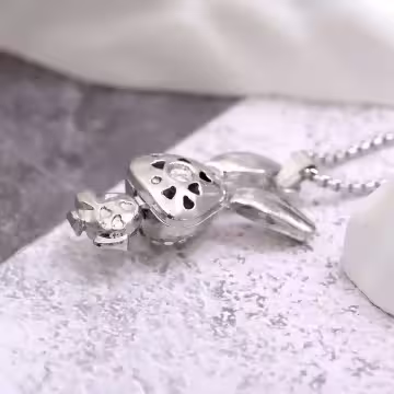 晶鑽小兔兔×中性長項鍊