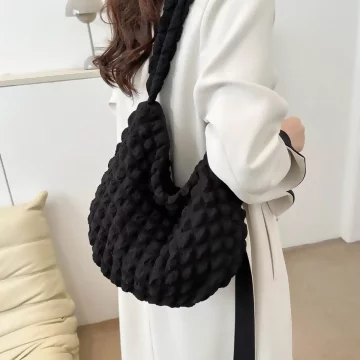 泡芙雲朵包×斜背包×黑色.avif