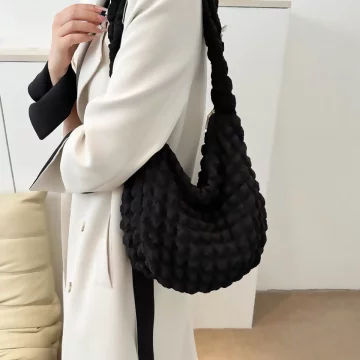 泡芙雲朵包×斜背包×黑色.avif