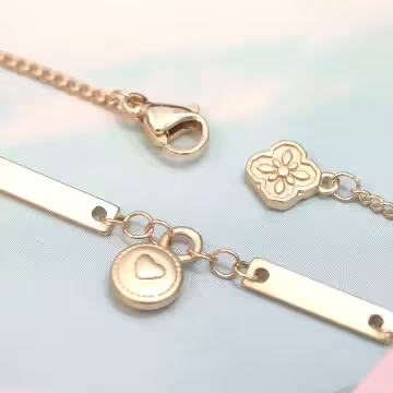 小心心桃花&times;手鍊