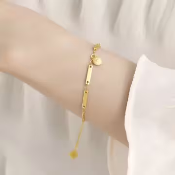 小心心桃花&times;手鍊