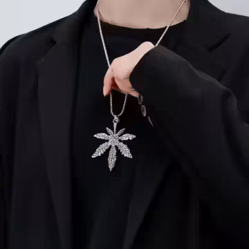 楓葉×中性長項鍊