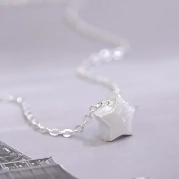 925銀飾×小星星×鎖骨項鍊 .avif