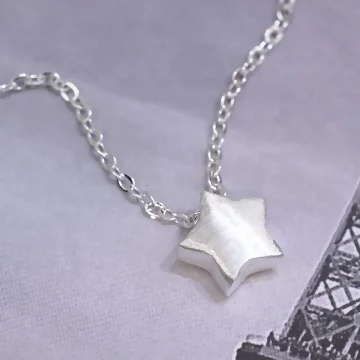 925銀飾×小星星×鎖骨項鍊 .avif