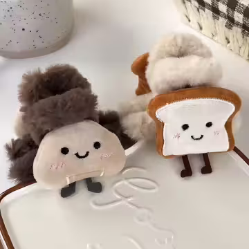 可愛卡通吐司×鯊魚夾