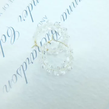 透明水晶圈圈×耳環.avif
