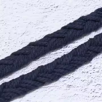 單色結辮編織×手機斜背雙勾掛繩×深藍