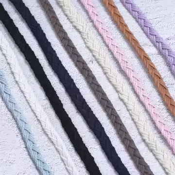 單色結辮編織×手機斜背雙勾掛繩×淺藍