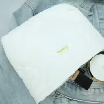 糖果愛心包&times;化妝包&times;白色