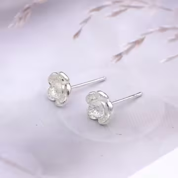 925銀針×小山茶花×耳環