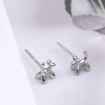 925銀針×氣球狗狗×耳環.avif