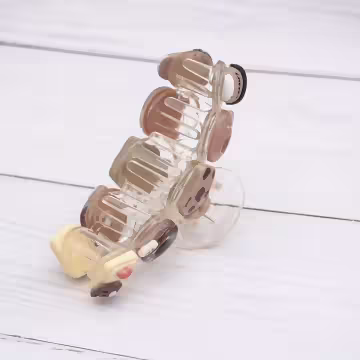 點心家族×鯊魚夾×透明