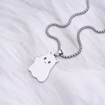 316鋼飾×保謢小幽靈×姐妹閨蜜情侶項鍊組