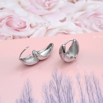 銀色水滴圓弧×耳扣.avif