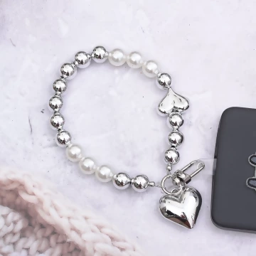 大愛心銀白金屬×手機腕帶掛繩.avif
