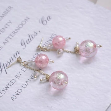 粉紅泡泡×吊墜耳環.avif