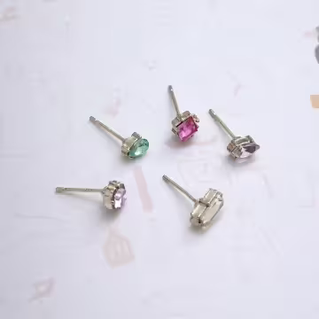 彩虹小鑽×單邊五套件耳環組