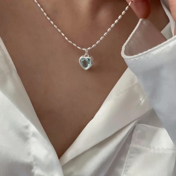 925銀飾×藍寶海洋之心×鎖骨項鍊.avif