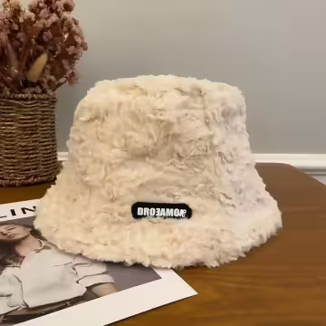 顯瘦百搭漁夫帽×毛帽×米咖