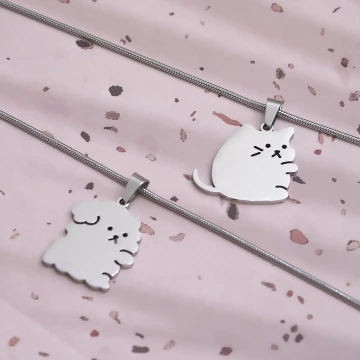316鋼飾×汪喵一家親×姐妹閨蜜情侶項鍊組.avif