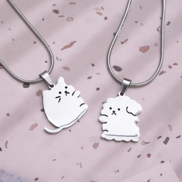 316鋼飾×汪喵一家親×姐妹閨蜜情侶項鍊組.avif