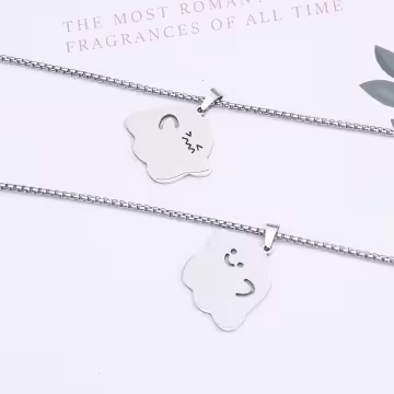 316鋼飾×我保護你×姐妹閨蜜情侶項鍊組