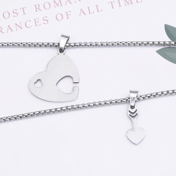 316鋼飾×一箭鍾情×姐妹閨蜜情侶項鍊組.avif