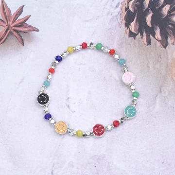 笑臉多巴胺×固定式串珠手鍊.avif