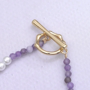 紫晶珍珠環扣×手鍊.avif