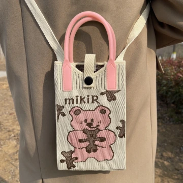 餅乾抱抱小熊×針織×斜背包.avif