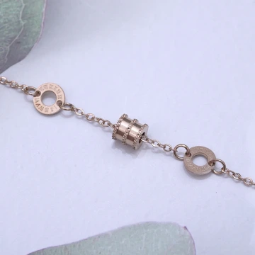 316鋼飾×羅馬數字小蠻腰 ×手鍊×玫瑰金.avif